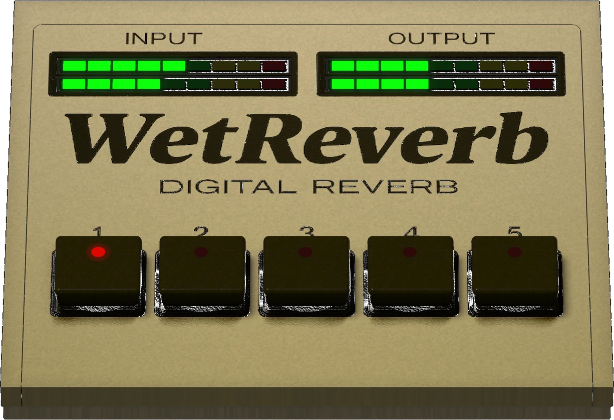WetReverb, rendered in 3D