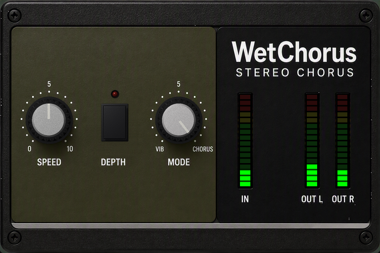The WetChorus panel