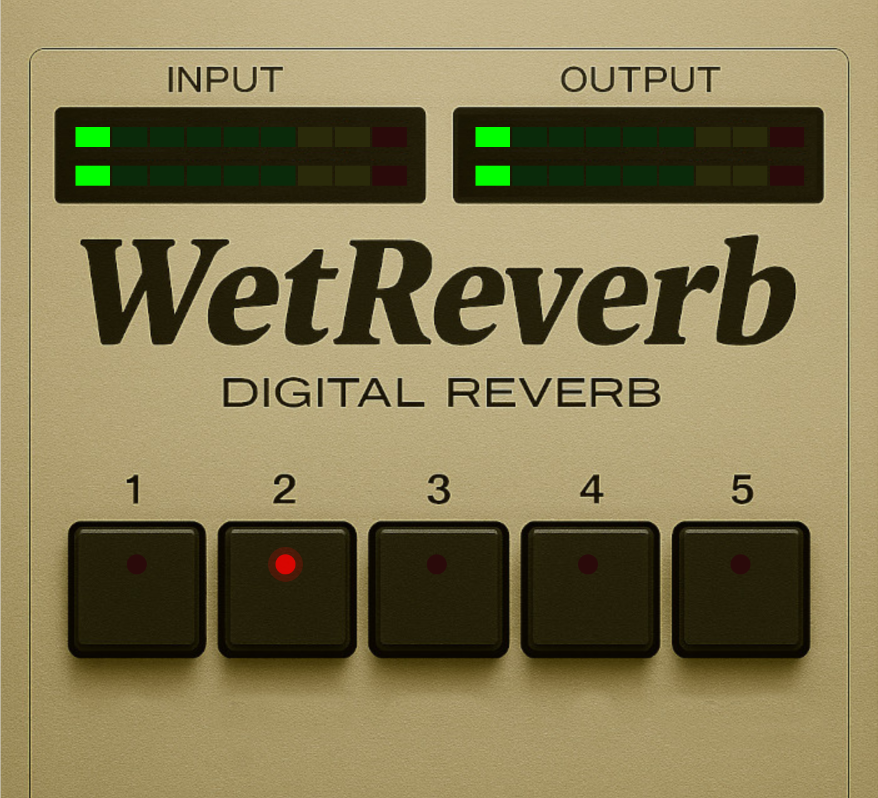 WetReverb Plugin Screenshot